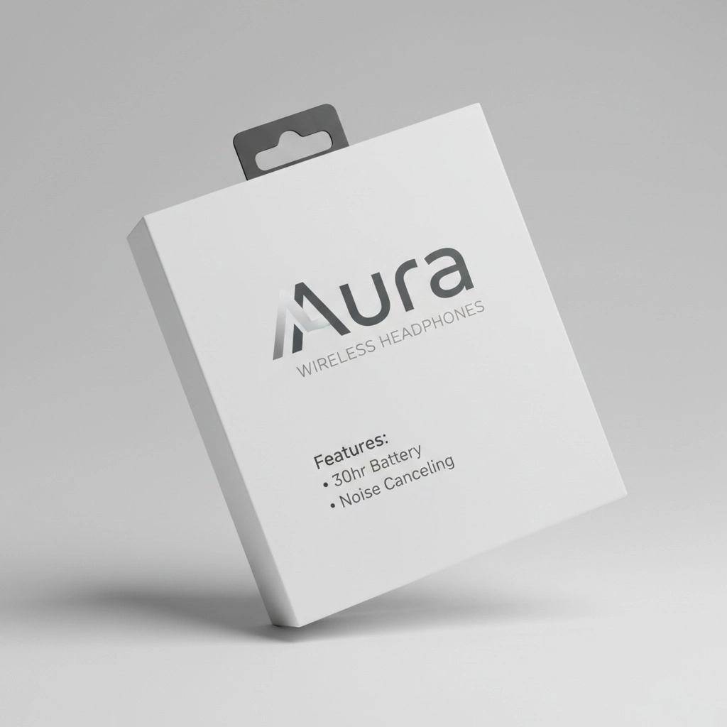 a wearless headphone package